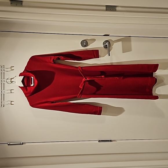 Vintage Red Sweater Dress - S - Picture 1 of 7